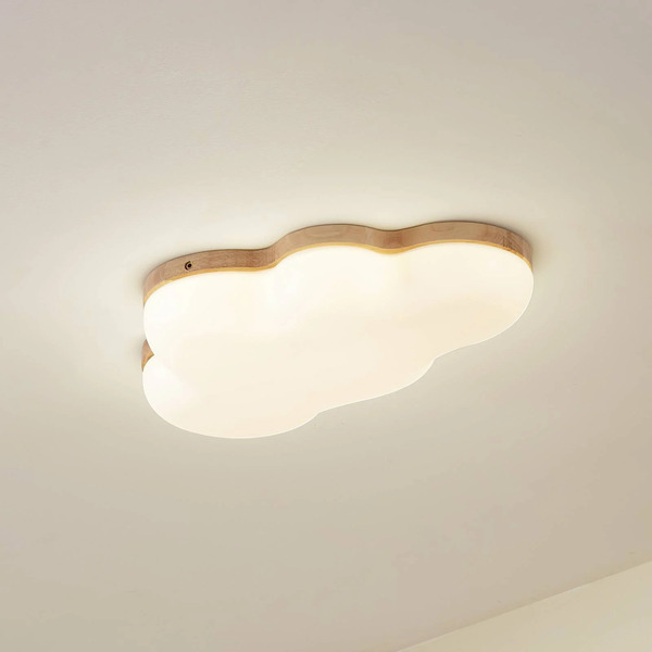  Lindby Lampa Sufitowa Led Lindby Pilvi, Tworzywo Sztuczne, Chmura, 50 Cm 