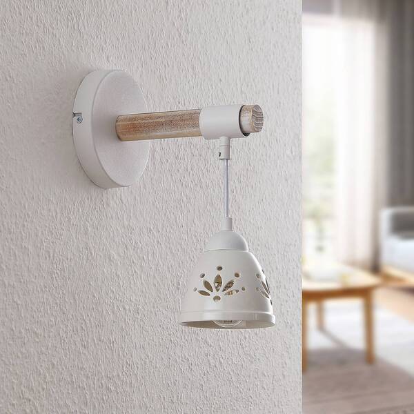  Lindby Lindby Pimana Kinkiet Z Ceramicznym Kloszem 