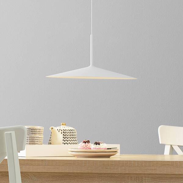  Linea Light Lampa Wisząca Led Poe Plus, Biała 