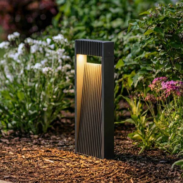 Lucande Lucande Słupek Oświetleniowy Led Tavion, 40 Cm, Antracyt, Ip65 