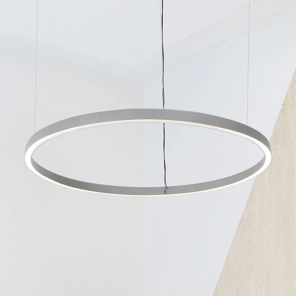  Luceplan Luceplan Compendium Circle 110 Cm, Aluminium 