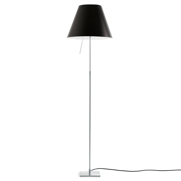  Luceplan Luceplan Costanza Lampa Stojąca D13ti, Czarna 