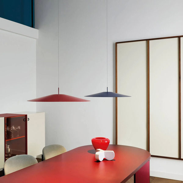  Luceplan Luceplan Koinè żyrandol Led 927 ø110cm Niebieski 