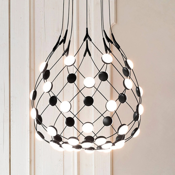  Luceplan Luceplan Mesh Żyrandol 55 Cm 