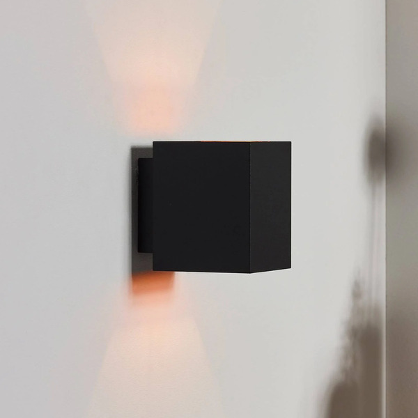  Lucide Kinkiet Xera, Czarny, 10 Cm, Up/downlight, Aluminium 
