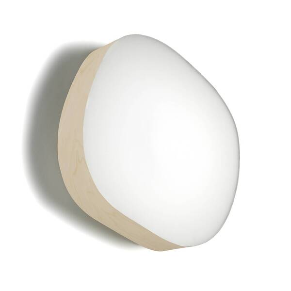  Lzf Lamps Lzf Guijarro Large Kinkiet Led, Kość Słoniowa 