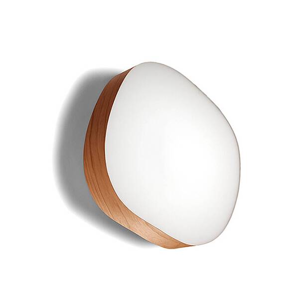  Lzf Lamps Lzf Guijarro Large Kinkiet Led, Wiśnia 