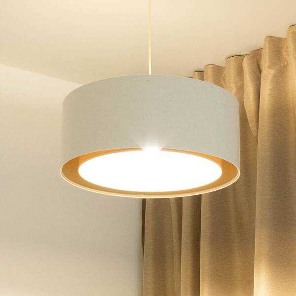  Maco Design Lampa Wisząca Boho, Kremowy/beżowy, ø 50 Cm, Wysokość 20 Cm, Juta 