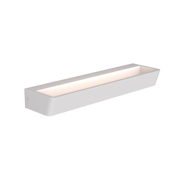  Mantra Iluminación Kinkiet Led Altea, Szerokość 37 Cm, Biały, Góra/dół, Aluminium 