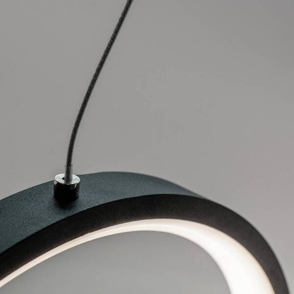  Mantra Iluminación Lampa Wisząca Led Kitesurf, 2-punktowa, Czarna 