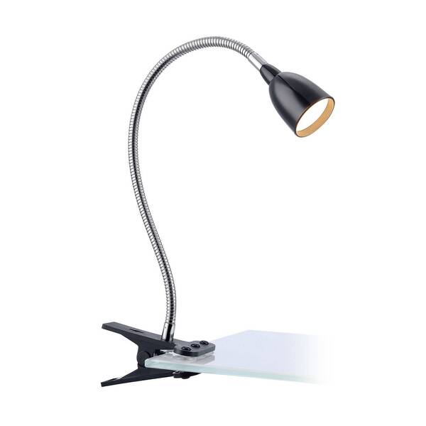  Markslöjd Lampa Z Klipsem Led Tulip, Czarna 