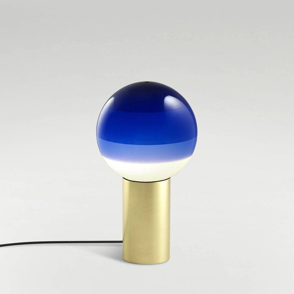  Marset Marset Dipping Light Stołowa Niebieska/mosiądz 