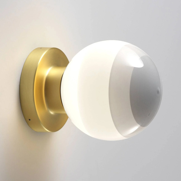  Marset Kinkiet Led Marset Dipping Light A2, Biały/złoty 