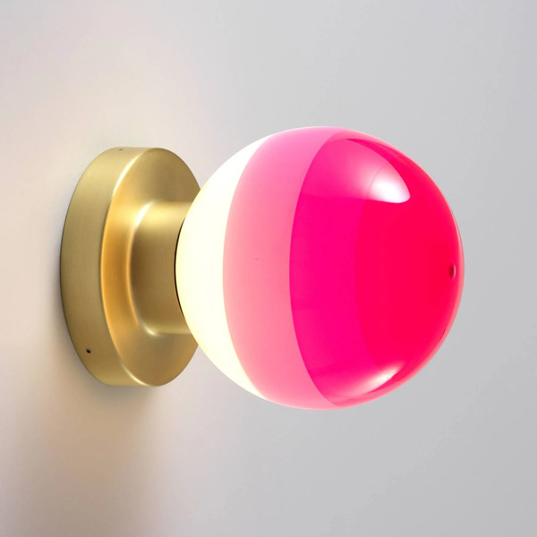  Marset Kinkiet Led Marset Dipping Light A2, Różowy/złoty 