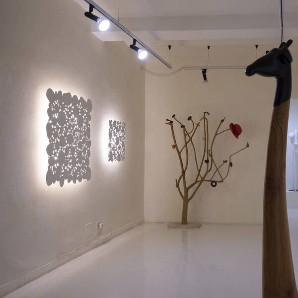  Martinelli Luce Martinelli Luce Cellule Kinkiet Led 60x60cm 
