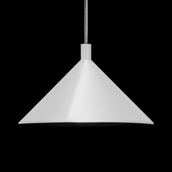  Martinelli Luce Martinelli Luce Cono Lampa Wisząca Biała, ø 45 Cm 