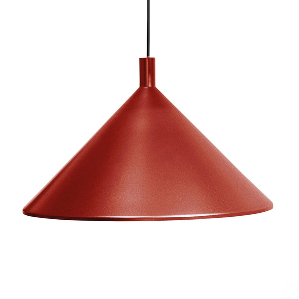  Martinelli Luce Martinelli Luce Cono Lampa Wisząca Czerwona, ø30cm 