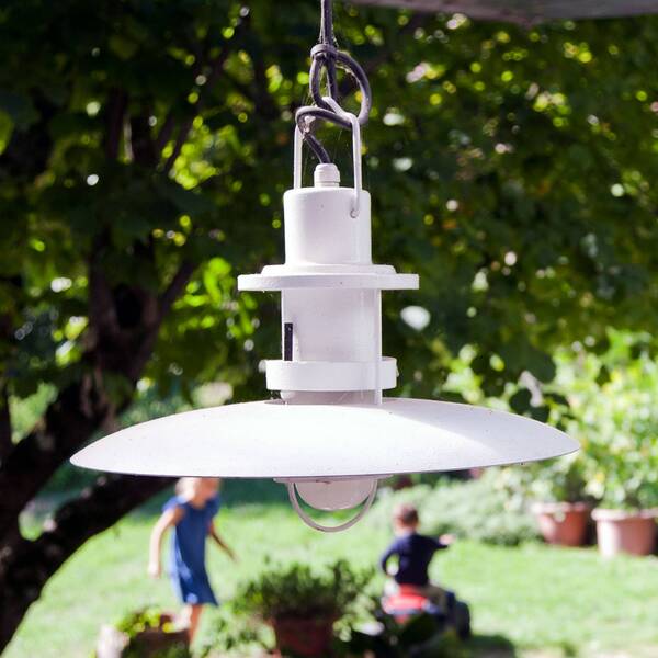  Martinelli Luce Martinelli Luce Polo Lampa Wisząca ø48 Cm Biała 