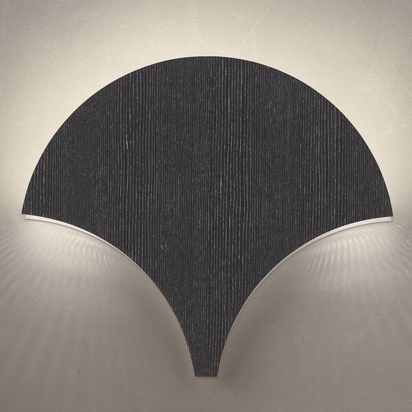  Masiero Kinkiet Led Palm, Czarno-srebrny 