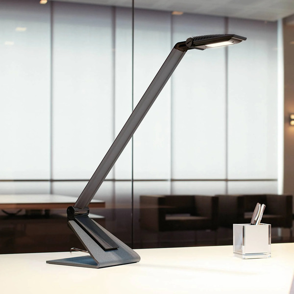  Maul Lampka Biurkowa Led Maulsolaris, Antracyt, Wysokość 64 Cm 