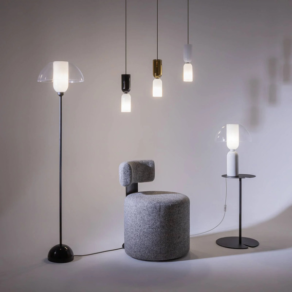  Maytoni Lampa Wisząca Maytoni Memory, Czarna, ø 8 Cm, Ceramika, Szkło 