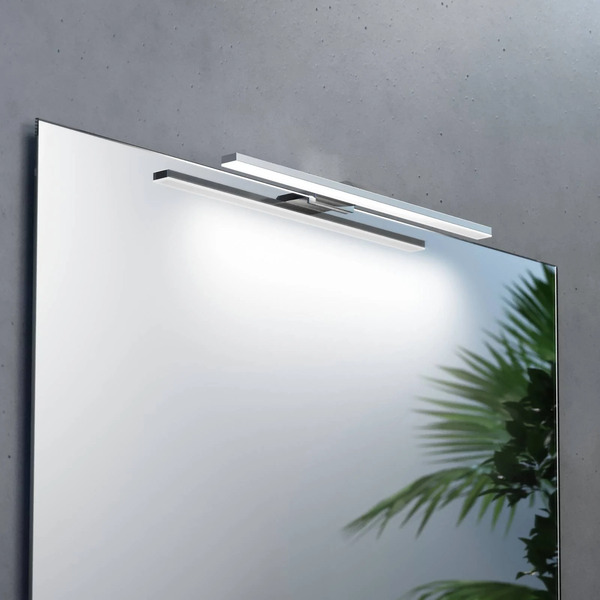  Mcj Oświetlenie Lustra Led Triga Ip44, Chrom, 40cm, 3000k 