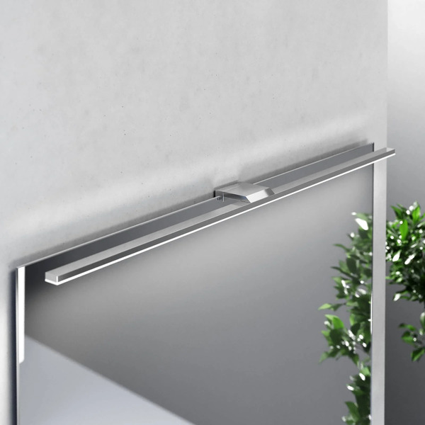  Mcj Oświetlenie Lustra Led Triga Ip44, Chrom, 80cm, 4000k 