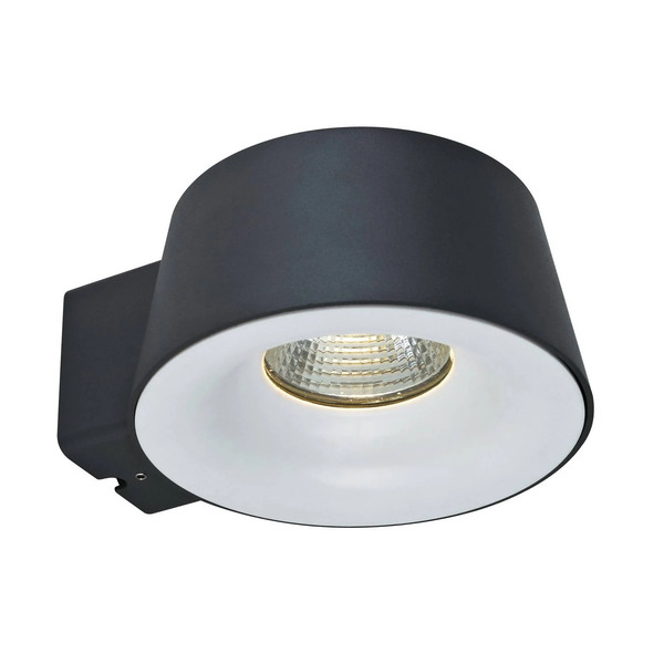  Megatron Megatron Kinkiet Zewnętrzny Led Sibu, Antracytowy, 3000 K, Ip54 