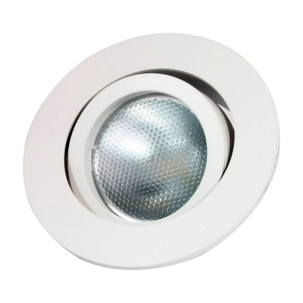  Megatron Reflektor Wpuszczany Led Decoclic Gu10/gu5.3, Okrągły, Biały 