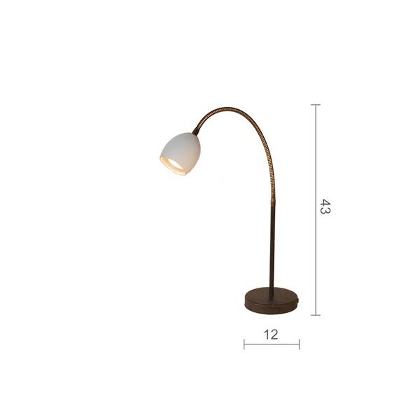  Menzel Menzel Provence Lampa Stołowa Elastyczne Ramię 