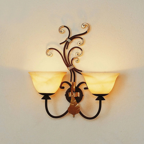  Menzel 2-punktowa Lampa ścienna Florence 