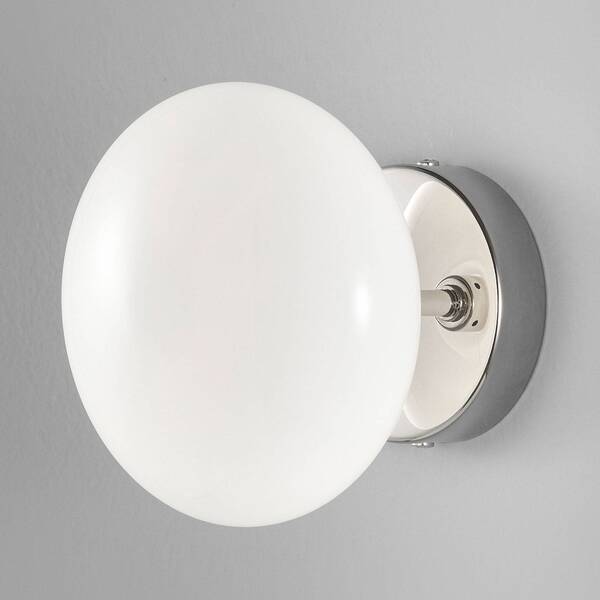 Metallux Lampa ścienna Dolce, Chrom/biały Klosz 