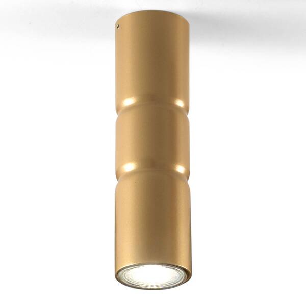 Metallux Lampa Sufitowa Turbo, Stała, Złota 
