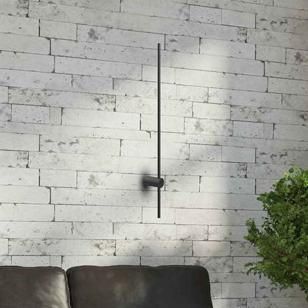  Milagro Lighting Kinkiet Led Swing, Wysokość 60 Cm, Cct, Metal, Czarny 