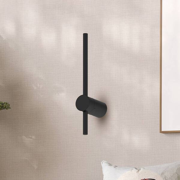  Milagro Lighting Kinkiet Led Swing, Wysokość 30 Cm, Cct, Metal, Czarny 