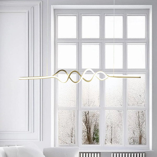  Milagro Lighting Żyrandol Led Ancona, Metal, Złoty/czarny, 4000 K 
