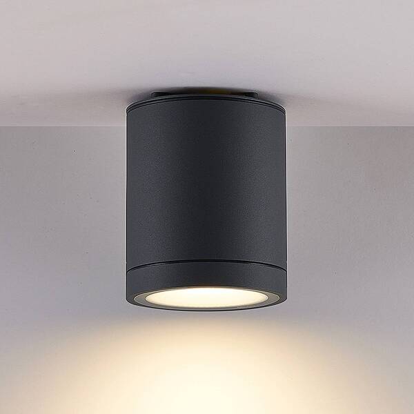  Molto Luce Lampa Sufitowa Zewnętrzna Led Molto Luce Foris Round Sd, Antracyt 