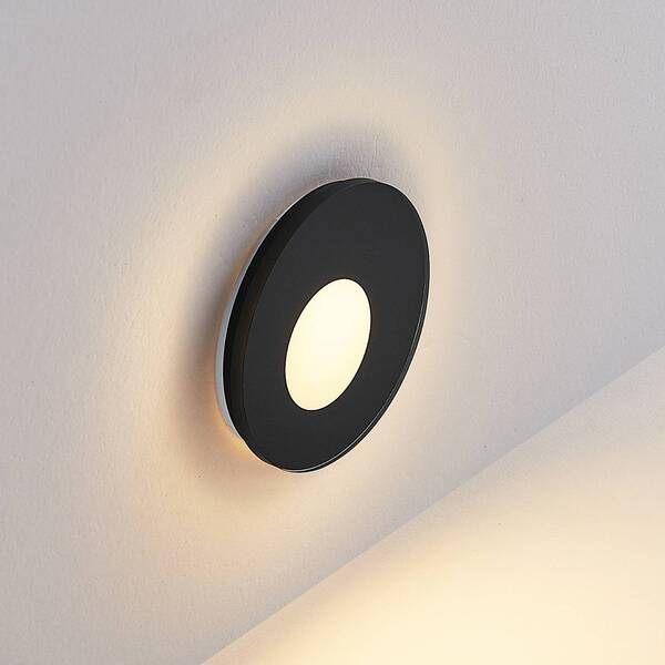  Molto Luce Oprawa Wpuszczana Led Wall 68r Glass Rd, Czarny, Aluminium, Cct 