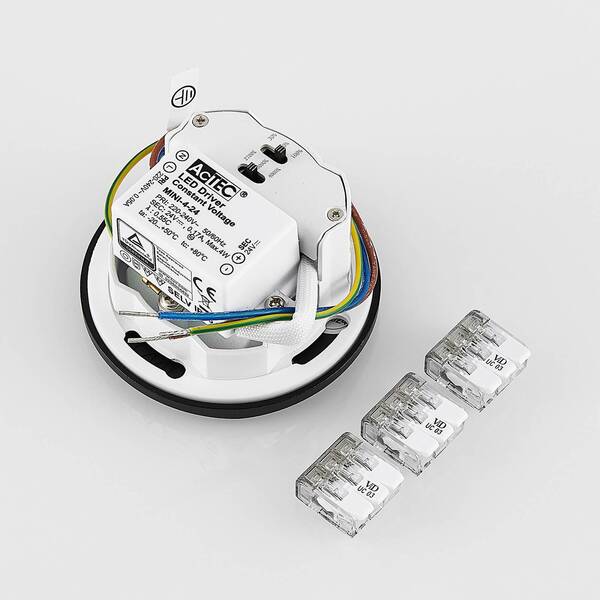  Molto Luce Oprawa Wpuszczana Led Molto Luce Wall 68r Sina Ip44 Rd, Czarna 