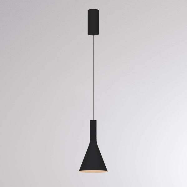  Molto Luce Żyrandol Led Lora I, Czarna, ø 15 Cm, ściemniany, 40°, Cct 