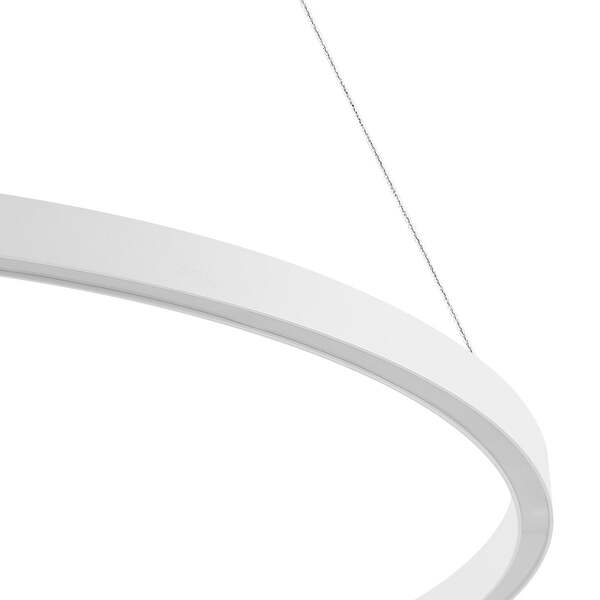  Molto Luce Żyrandol Led Molto Luce Perfora, Biały, ø 90 Cm, Aluminium 