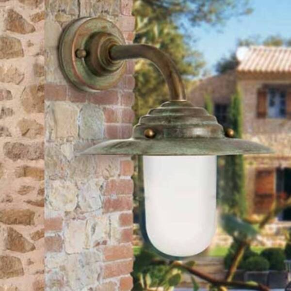  Moretti Luce Lampa ścienna Antique, 26 Cm, Antyczny Miedź 
