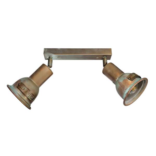  Moretti Luce Lampa Sufitowa Azali 1548.e27 2-pkt. Mosiądz Antyk 
