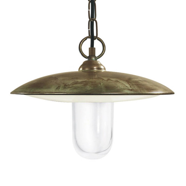  Moretti Luce Lampa Wisząca Golfo Mosiądz Antyczny / Przezroczysty 
