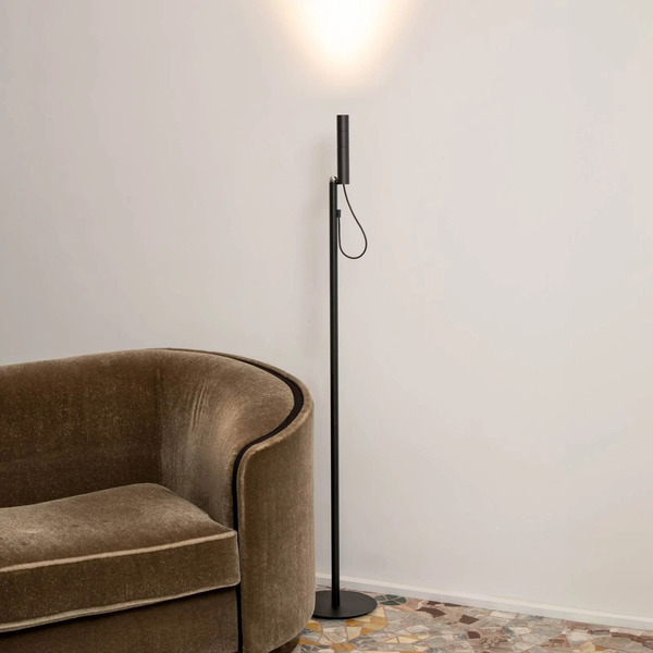  Nemo Lampa Stojąca Led Nemo, Czarna, 2700 K, Sączyniana 