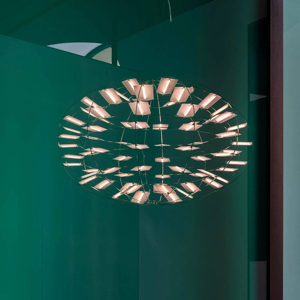  Nemo Lampa Wisząca Nemo Led Chloris, Kolor Nikiel, ø 90 Cm 