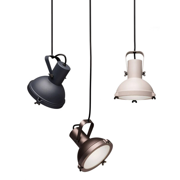  Nemo Lampa Wisząca Nemo Projecteur 165, Brąz Mokka 