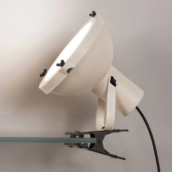  Nemo Lampa Z Klipsem Nemo Projecteur 165, Piaskowa Biel 