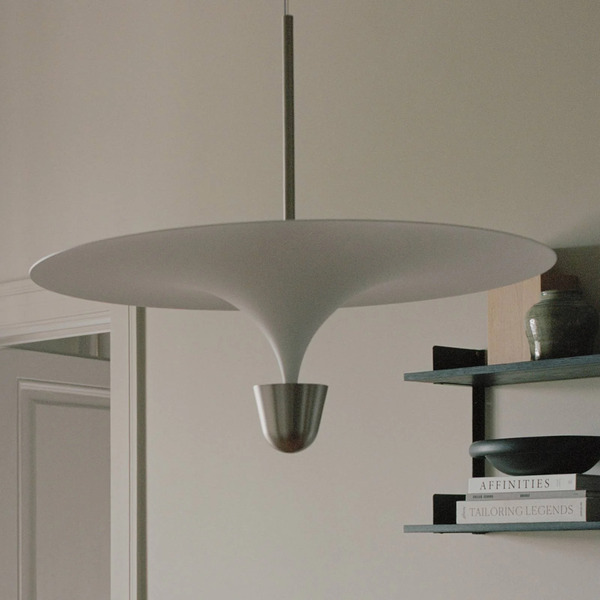  New Works New Works Lampa Wisząca Led Kantarell, ø 60 Cm, Nikiel 