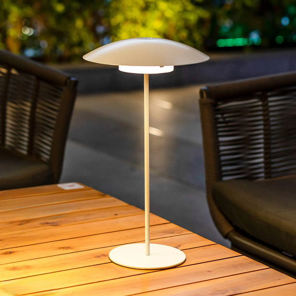  Newgarden Lampa Akumulatorowa Led Newgarden Sardinia Ip44 Biała 30 Cm 